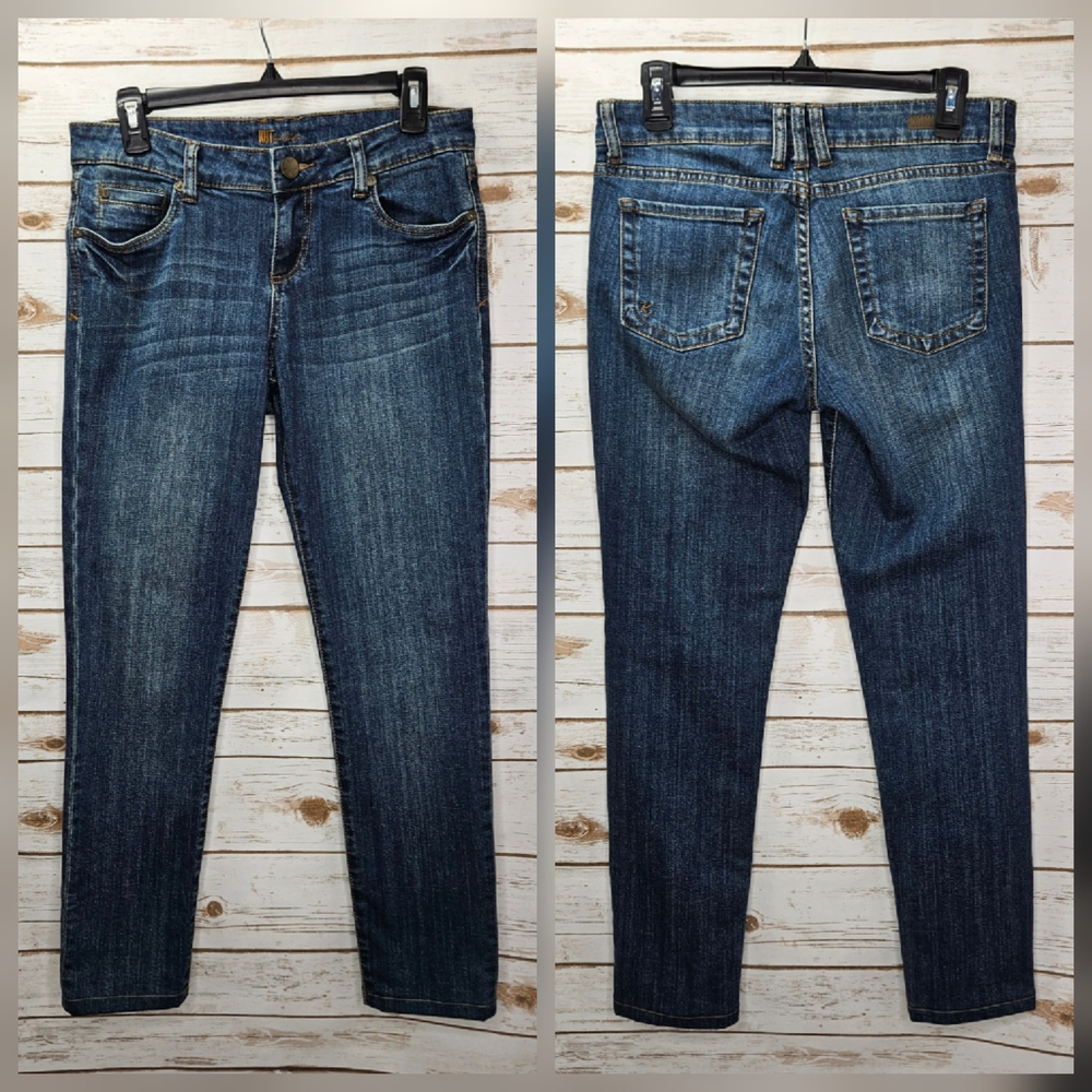KUT from the Kloth Diana Ab Fab Skinny Dark Wash Denim Jeans Size 4 Jeans